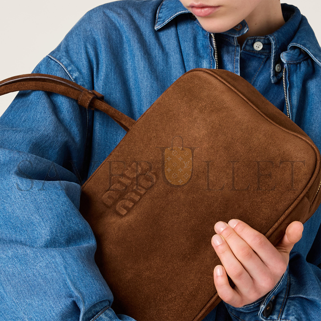 M1v M1v suede beau bag 5bb117 (34*23*10cm)